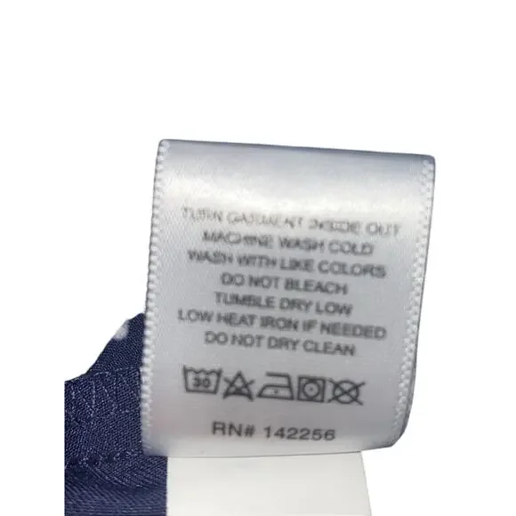 Figs Scrub Top Labor Delivery Womens Medium Navy Short Sleeve W21SW1012 - Picture 10 of 10